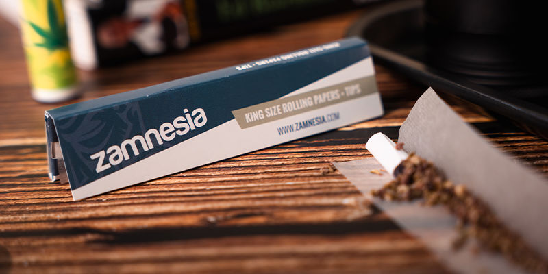 Zamnesia hamppusätkäpaperit King Size + filtterit Zamnesia hamppusätkäpaperit King Size + filtterit