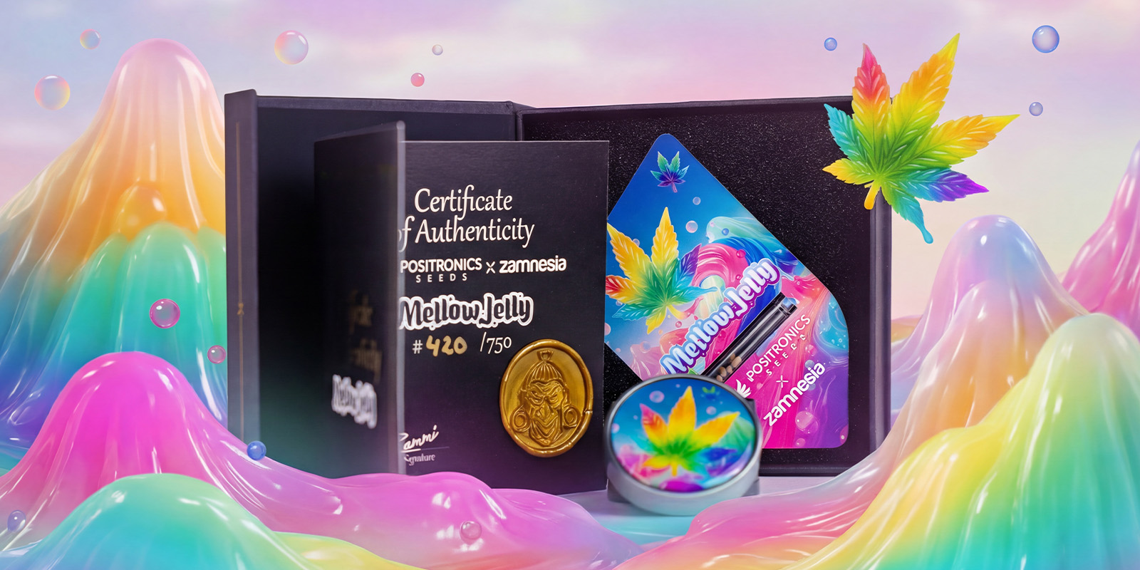 Mellow Jelly – Positronics Seeds x Zamnesia Seeds: A Candy-Cream Collab Classic