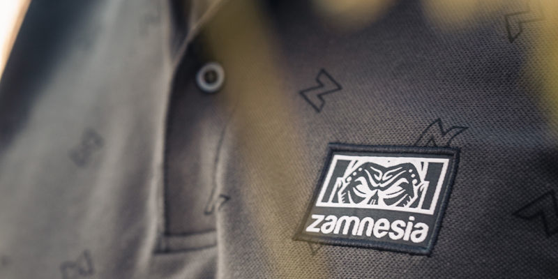 Zamnesia Icon Z-pikeepaita, harmaa