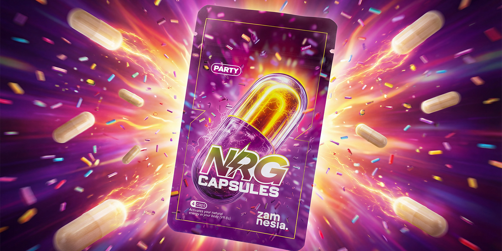 NRG – Zamnesian Natural Party -kapselit