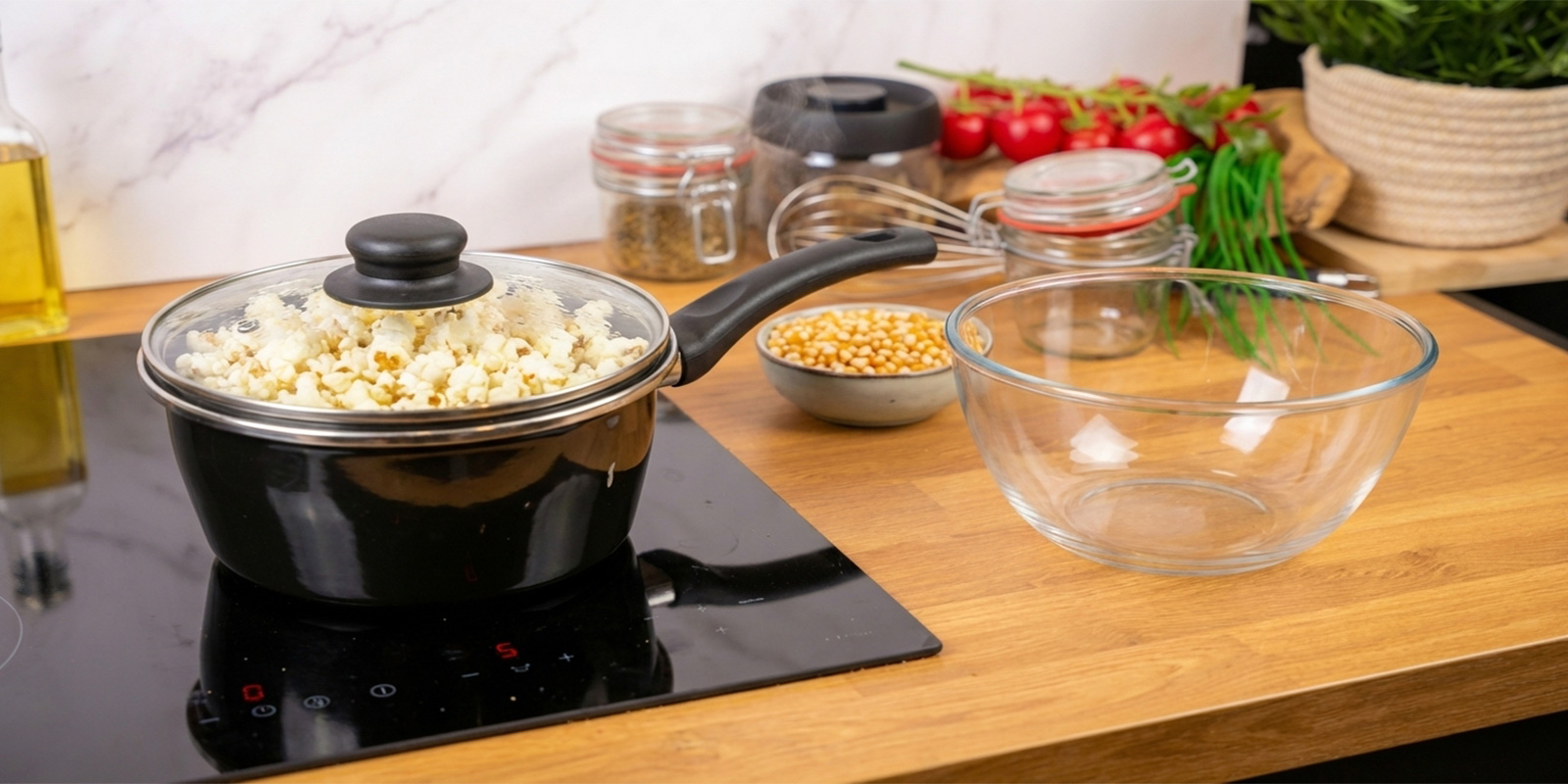 Poksauta popcornit Pop the popcorn