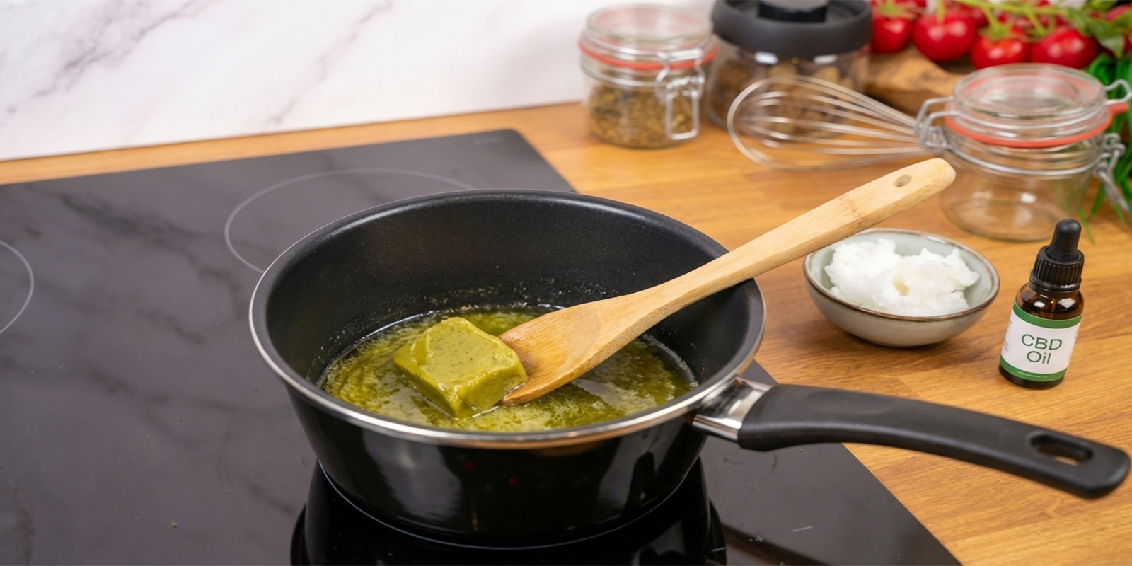 Sulata infusoitu voi Melt the infused butter