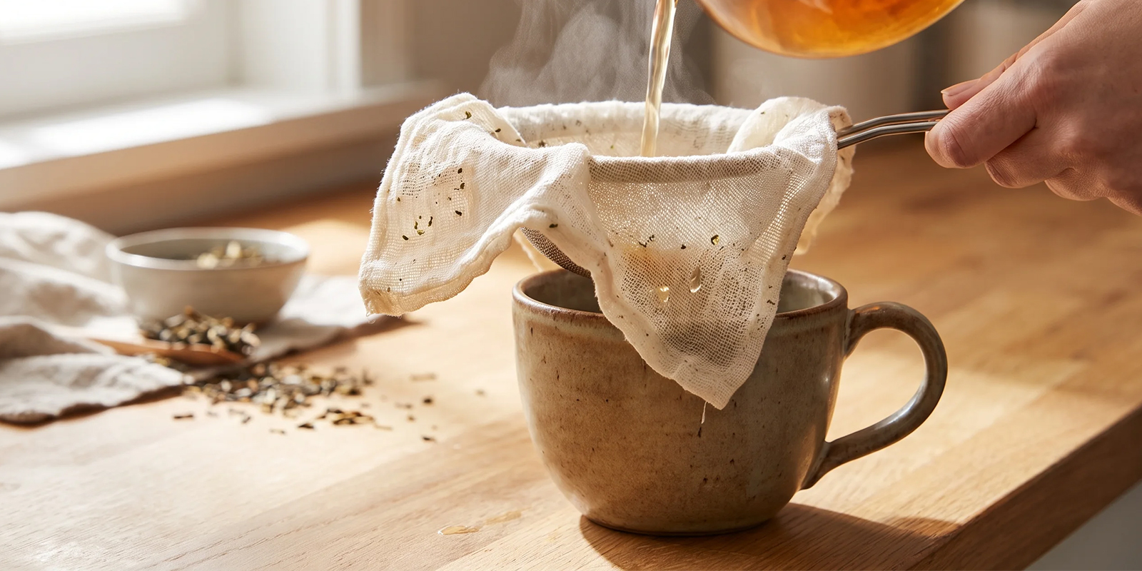 Siivilöi tee