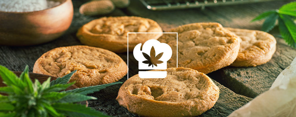 Resepti: Kannabiksella terästetyt maapähkinävoi–kookoskeksit