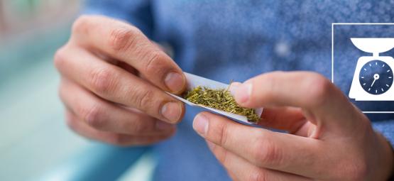 Kuinka paljon kannabista on keskimääräisessä jointissa?