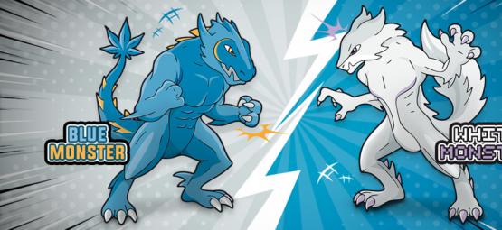 Blue Monster vs White Monster: Vuosisadan taistelu