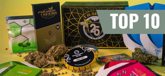 Top 10 kannabiksen siementen lajikepaketit
