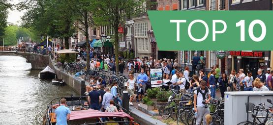 Top 10 parasta coffeeshopia Amsterdamissa 2026