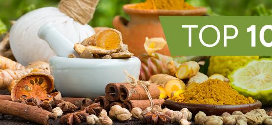 Top 10 ayurvediset yrtit
