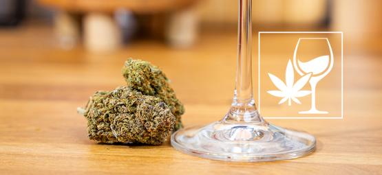 Kuinka yhdistää kannabis ja viini