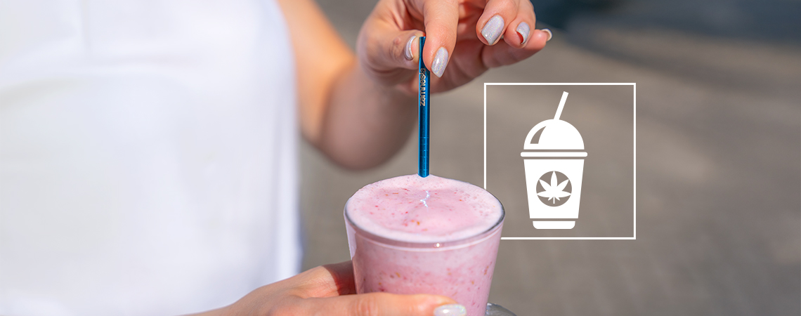 Cannabis milkshake